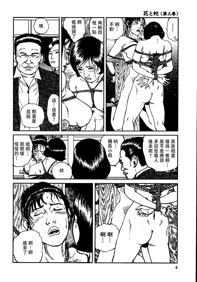 [長田要x団鬼六]花と蛇 第三集[大祭司汉化] - Page 12