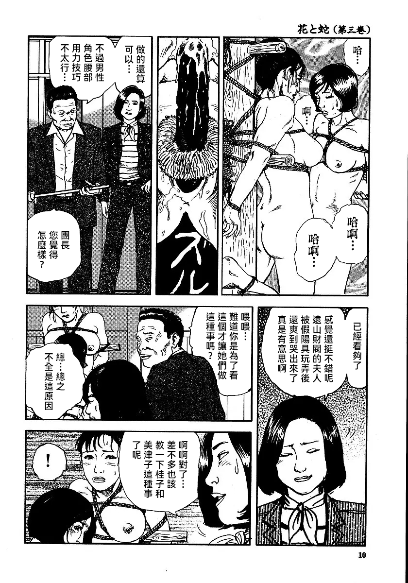 [長田要x団鬼六]花と蛇 第三集[大祭司汉化] - Page 16