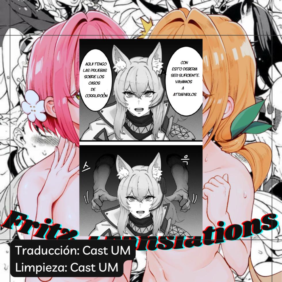 [Horori] Nearl the Corrupting Knight (Arknights) [Spanish] [Fritz Translations] [Decensored] - Page 14