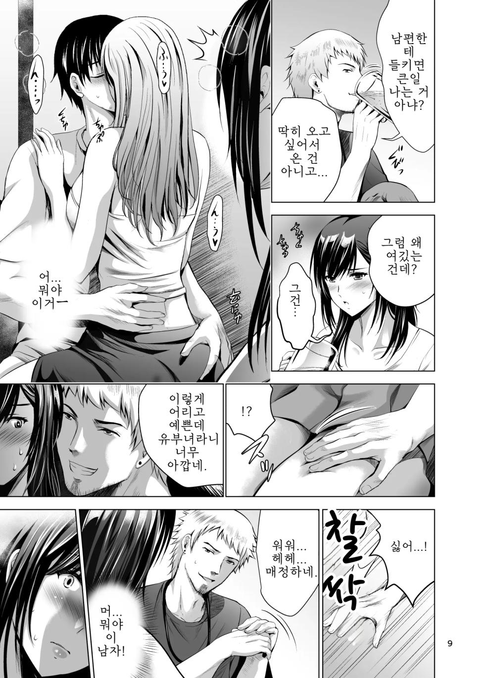[Studio BIG-X (Arino Hiroshi)] Moto Gal Wakazuma ga Yarikon ni Sanka Shita Ken Soushuhen [Digital][MTL][Korean] - Page 9