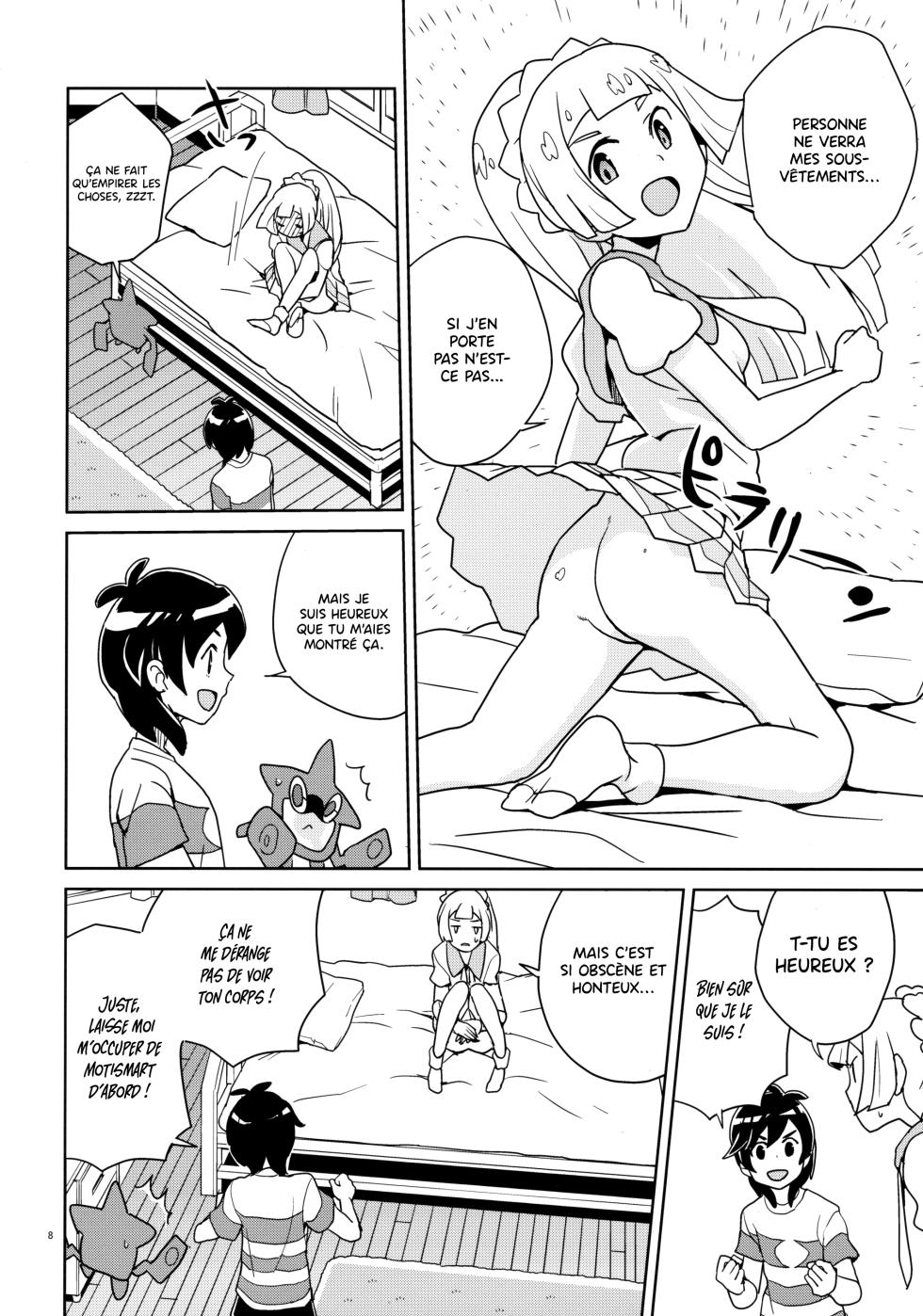 (Puniket 37) [Zenra Restaurant (Heriyama)] Lillie Kimi no Atama Boku ga Yoku Shite Ageyou | Lillie, je vais satisfaire tous tes désirs! (Pokémon Sun and Moon) [French] {Les Poroïniens + Hadess} [Decensored] - Page 8