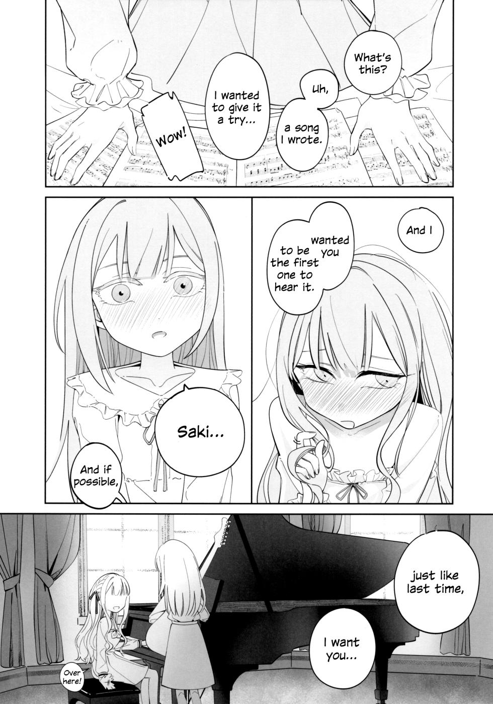 (C107) [Aou Ame] Gan wa Kimi no Tame ni | All You Desire (BanG Dream! Ave Mujica) [English] - Page 19