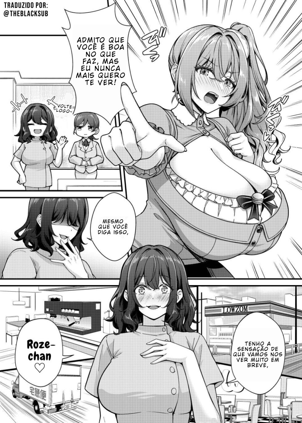 [Kannko Bokujyo (Kannko)] Choubakunyuu de Bonyuu Taishitsu no Watashi to Bakunyuu Daisuki Hentai Baito Senshi no Kusareen [Português PT-BR] [BLACKSUB] - Page 33