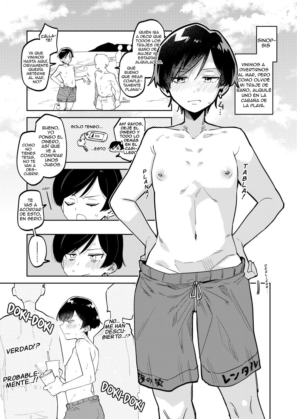 [tsuru] Otoko Mizugi Challenge 1-3 | El Desafío del Traje de Baño Masculino 1-3 [Spanish] - Page 1