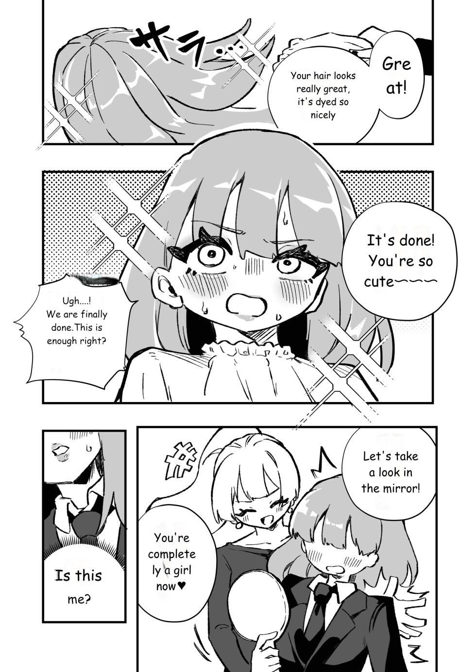 Forced Cross-Dressing in a Women-Only Carriage - Page 13