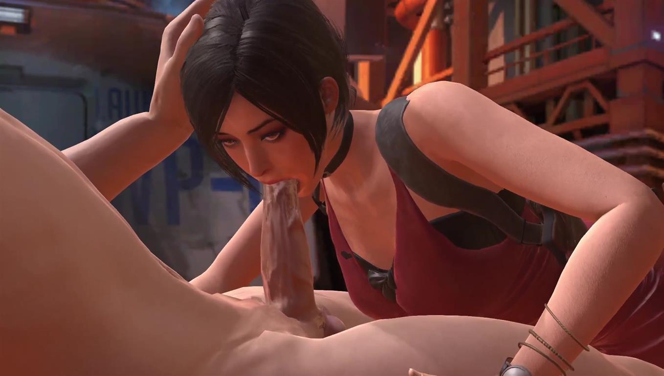 Ada Wong Gives A Deepthroat Blowjob - Page 5