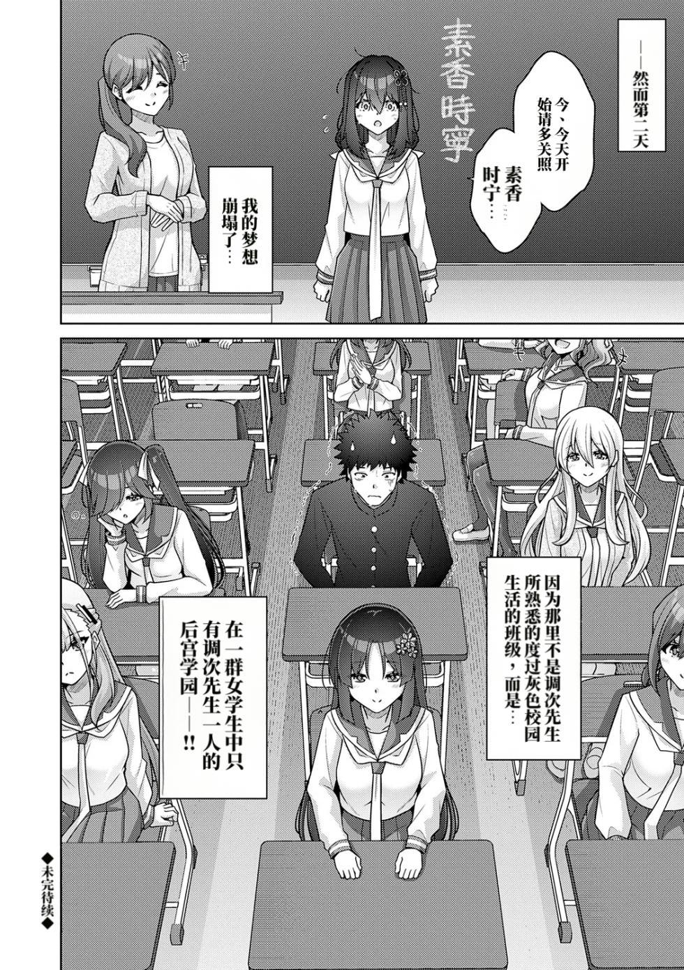 [肉そうきゅー。] 后宫时间旅行 ~回到过去改变灰色的学园生活! （AI翻） - Page 24