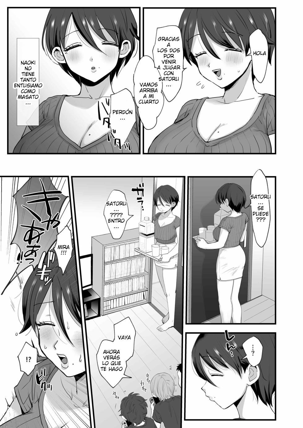 Eda (sinistra) - Hosome Ottori Kyonyuu Mama 1 ESP - Page 7