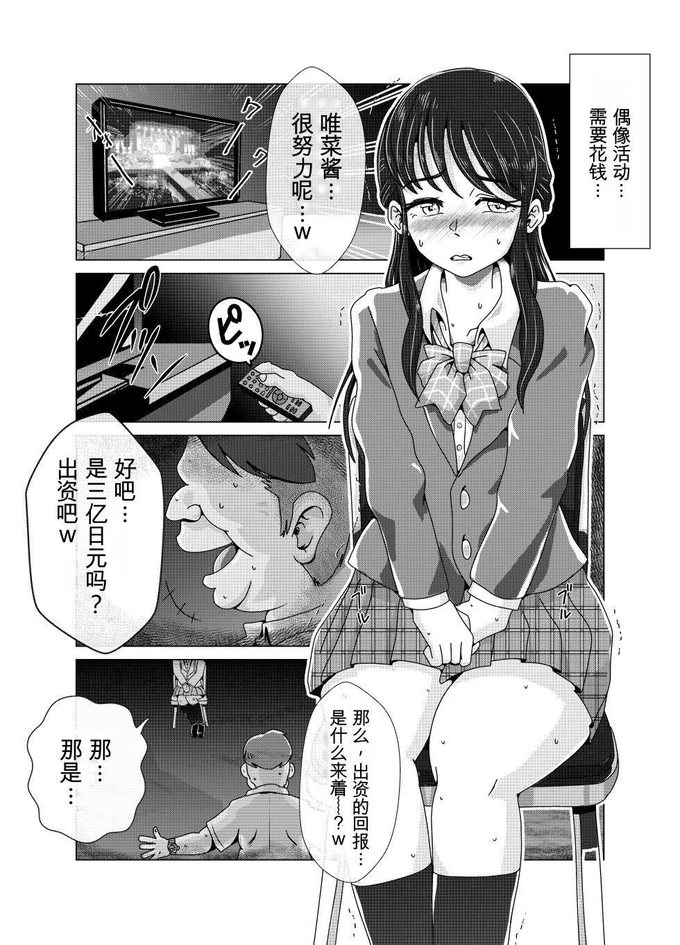 [鬼天裂大百禍 (殺スケ)] 便所奴隷アイドルゆいな〜奴隷契約書〜[Chinese][机翻渣翻] - Page 6