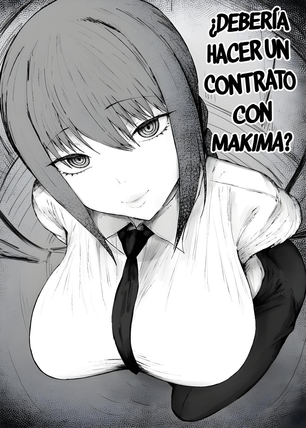 ¿Debería Hacer Un Contrato Con Makima? [Kurotama] [Spanish] - Page 1