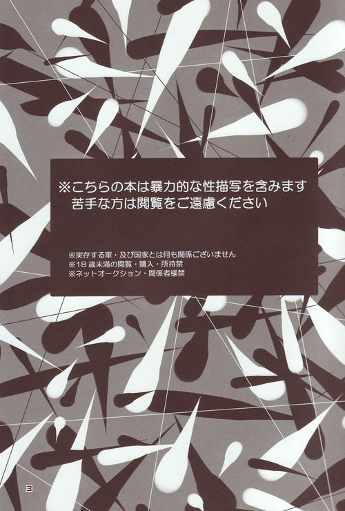 [MRE (MARE)] 3rd It's (Axis Powers Hetalia) - Page 2