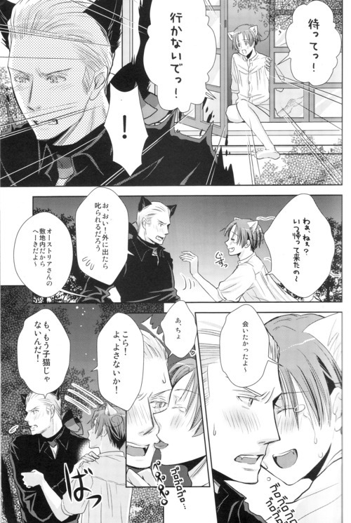 [Konoyonohatedetsumugareru (Matthew Mallow)] Volevo un gattop nero (Axis Powers Hetalia) - Page 10