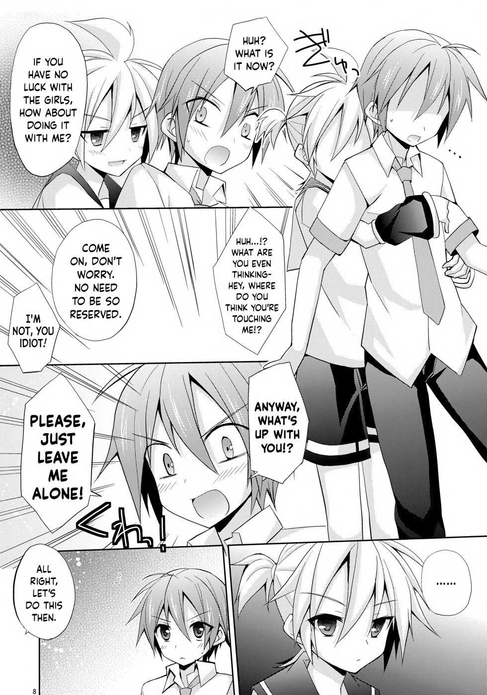 (CCOsaka89) [Mimoton] Len-kun ga Gachi Sugite Kowai | Len-kun Is So Eager It Scares Me (VOCALOID) [English] {Chin²} - Page 8