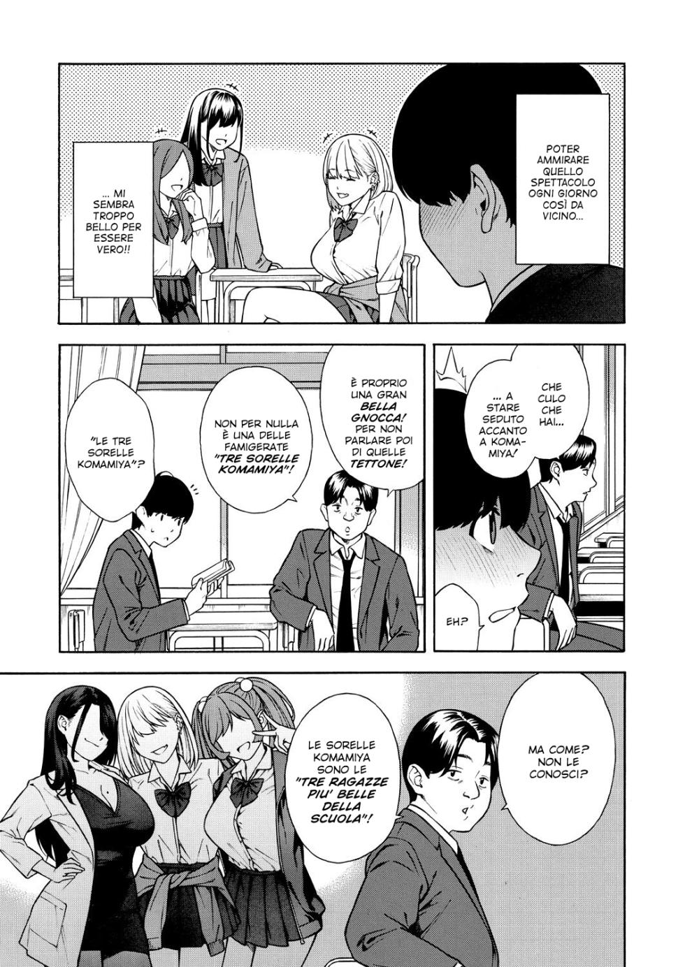 [Zonda] Bitch Gal Sanshimai Harem Sakusei | In un Harem assieme a Tre Sorelle Troie Affamate di Sperma [Italian] [Hentai Fantasy] [Digital] - Page 6