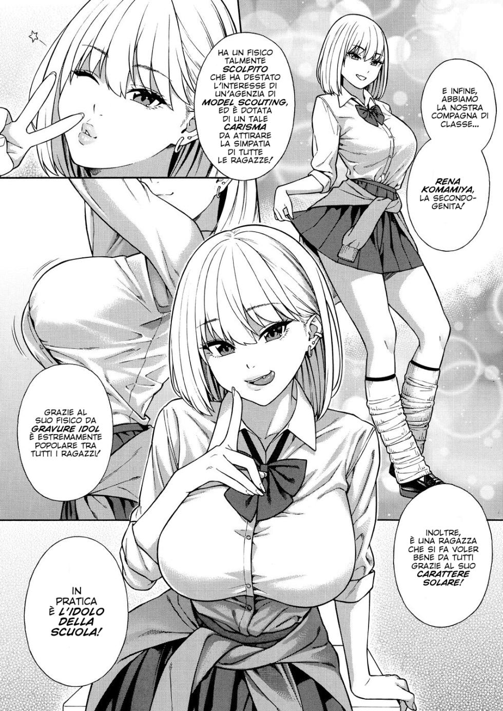 [Zonda] Bitch Gal Sanshimai Harem Sakusei | In un Harem assieme a Tre Sorelle Troie Affamate di Sperma [Italian] [Hentai Fantasy] [Digital] - Page 9