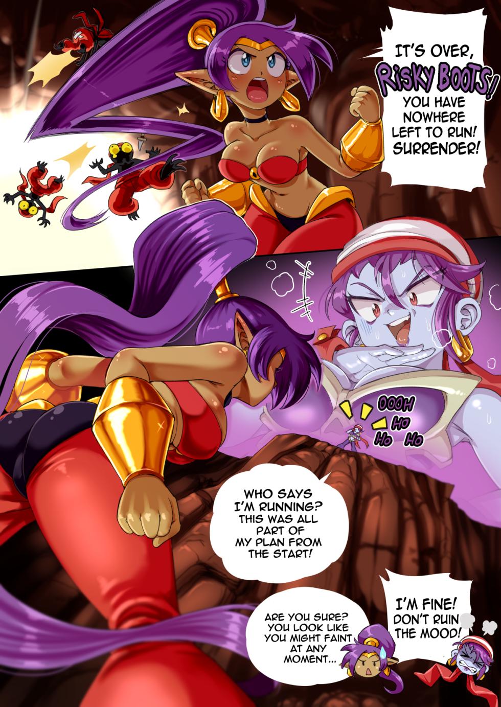 [Issa Castagno]  Shantae-Full Genie Enchantment (Part 1) - Page 1