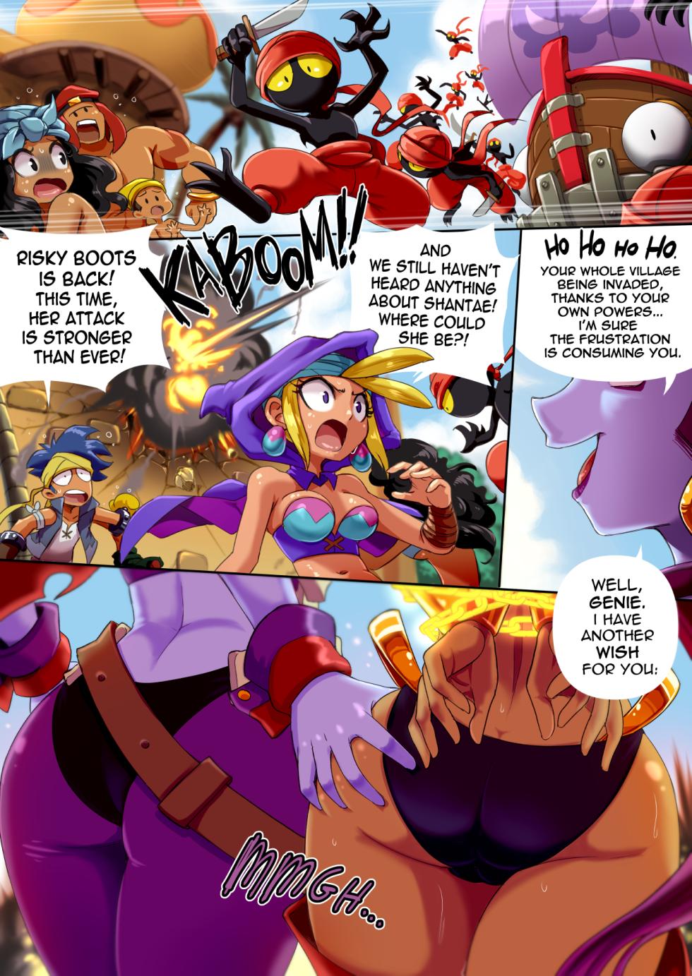 [Issa Castagno]  Shantae-Full Genie Enchantment (Part 1) - Page 9