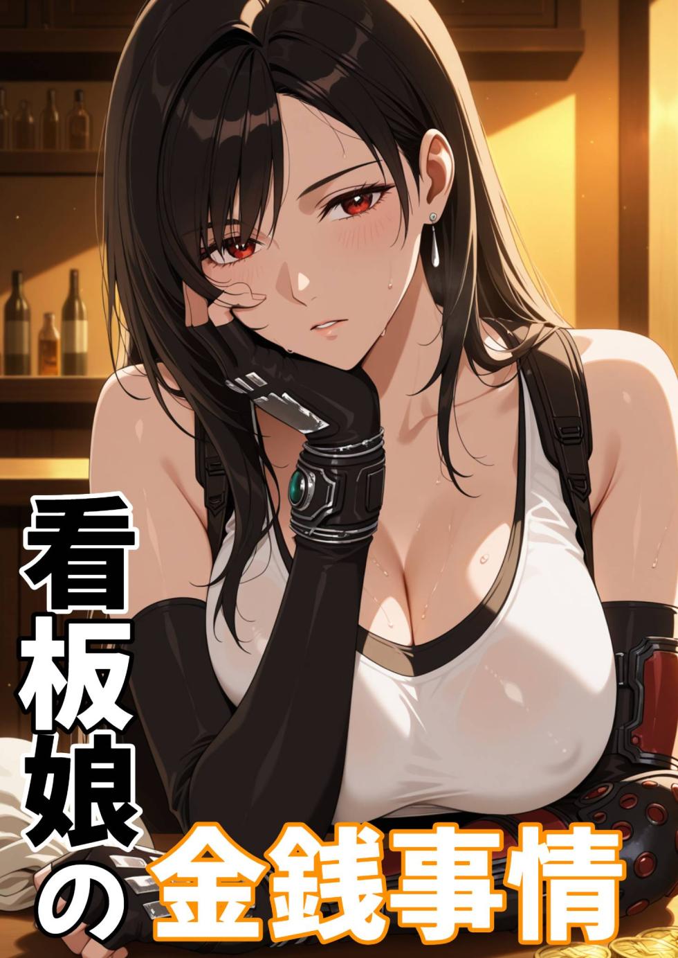 [NTレボ] 看板娘の金銭事情1--2[AI Generated] - Page 1