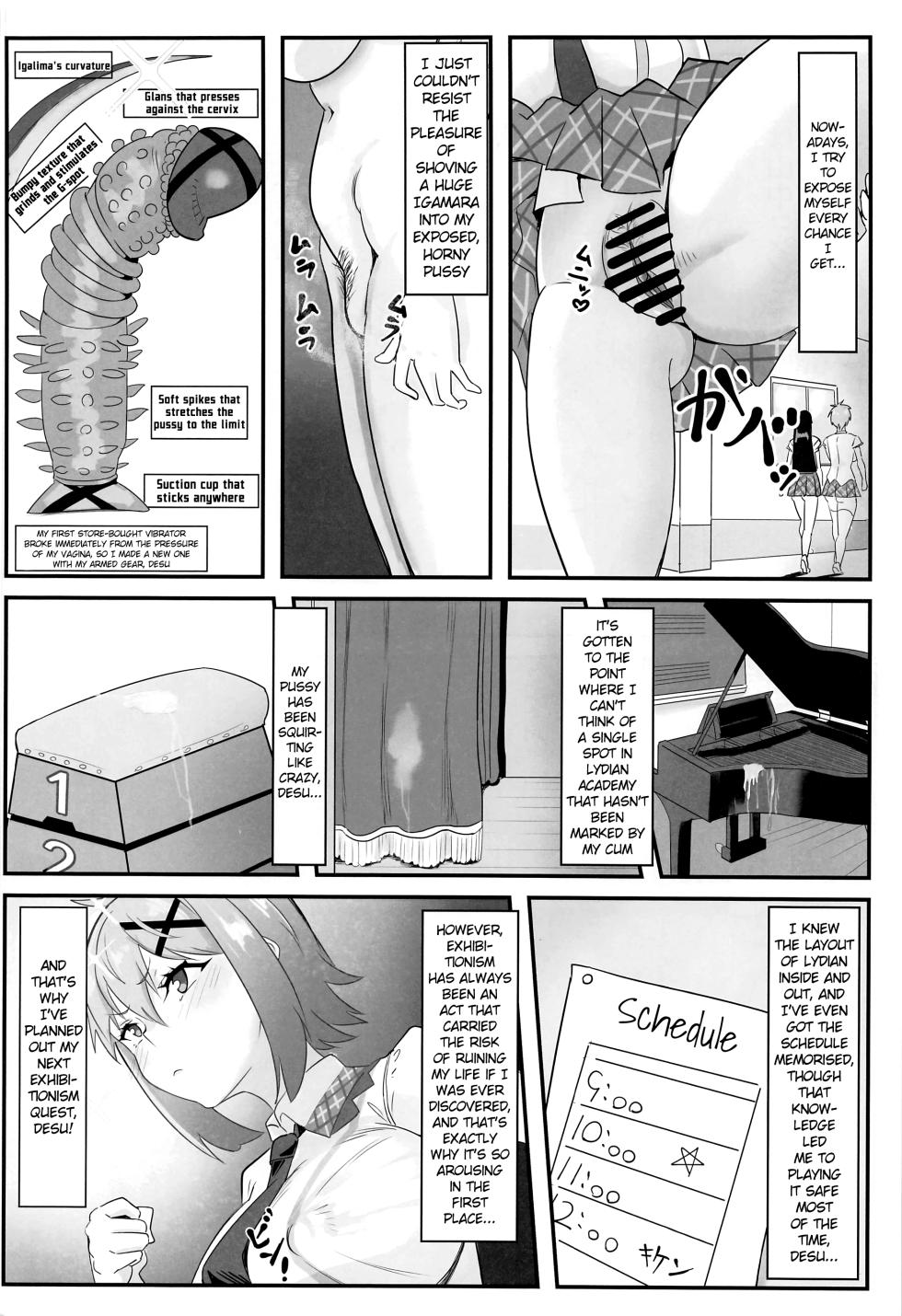 (C101) [Denshiko! (Outotsu Den)] Kiri-chan no Danshikounai Roshutsu Haikai Quest (Senki Zesshou Symphogear) [English] - Page 3