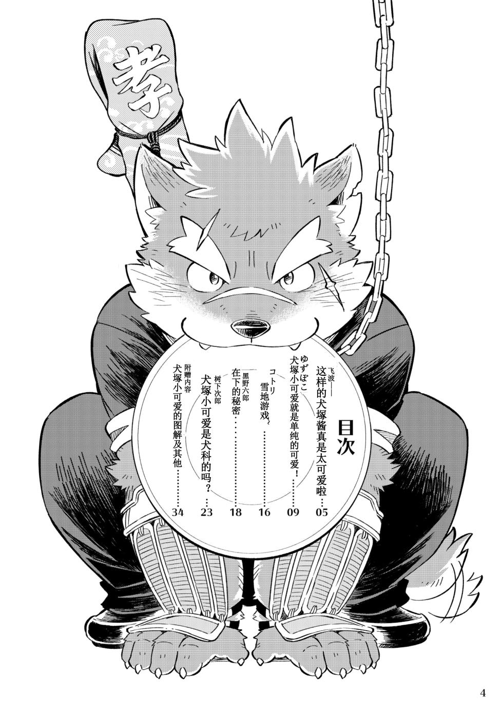 (Shinshun Kemoket 3) [Goroujirou (Various)] 犬塚小可爱是普通的狗狗吗？ (Tokyo Afterschool Summoners) [Chinese] - Page 4