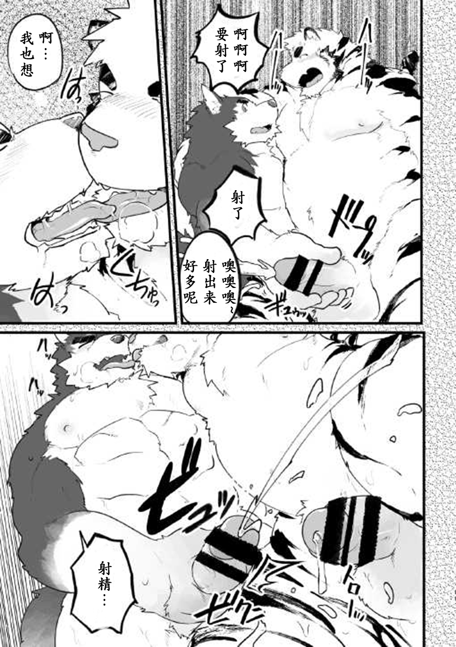 (Kansai Kemoket 6) [Studio Higemori (Higemorigen)] 羁绊温泉 [Chinese] - Page 12