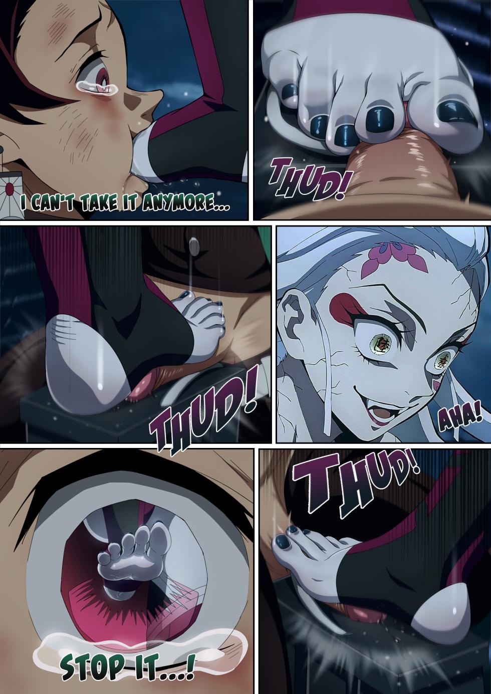 [FootCroft] Daki’s Blood Demon Art: Trample 堕姫の血鬼術・紅蓮践踏 (Part 1+Part 2) - Page 17