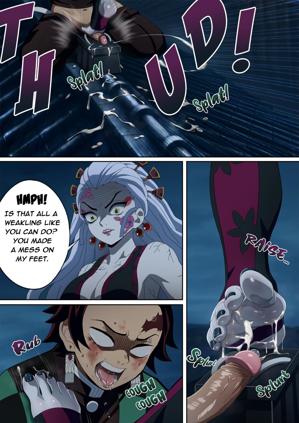 [FootCroft] Daki’s Blood Demon Art: Trample 堕姫の血鬼術・紅蓮践踏 (Part 1+Part 2) - Page 18