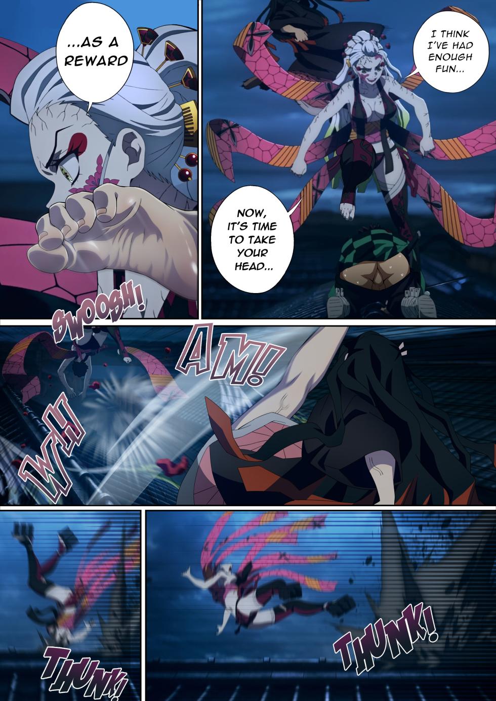 [FootCroft] Daki’s Blood Demon Art: Trample 堕姫の血鬼術・紅蓮践踏 (Part 1+Part 2) - Page 19