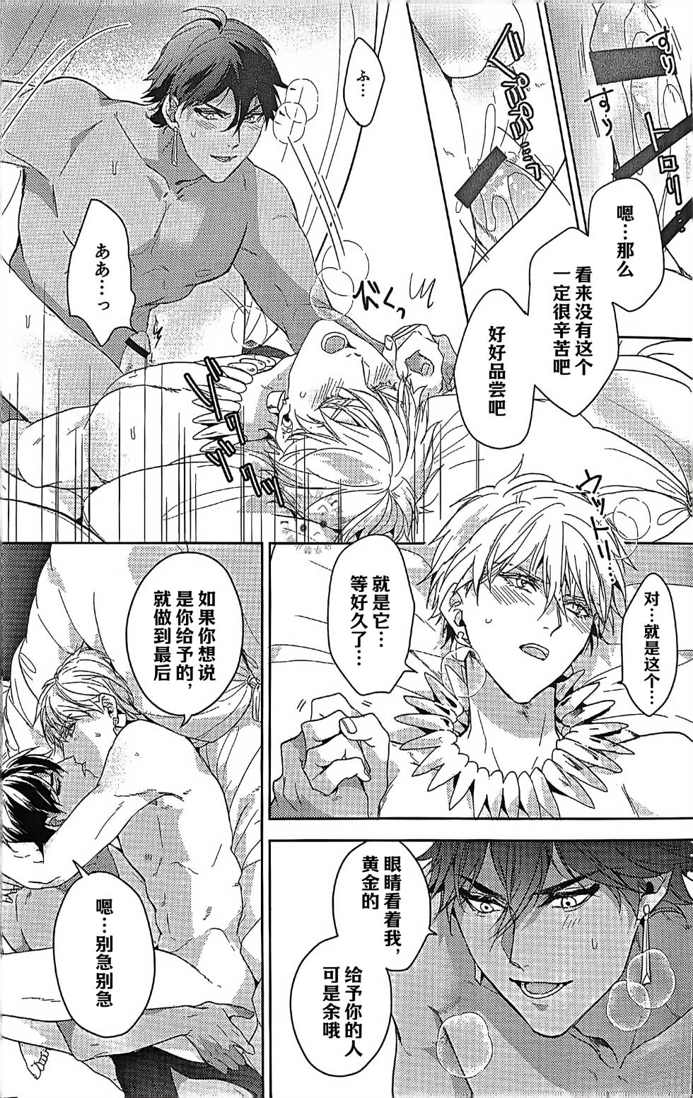 Hitotsu ne Kirameki no shiro | Ozymandias x Gilgamesh | 金闺独梦 | mkk个人汉化 - Page 39