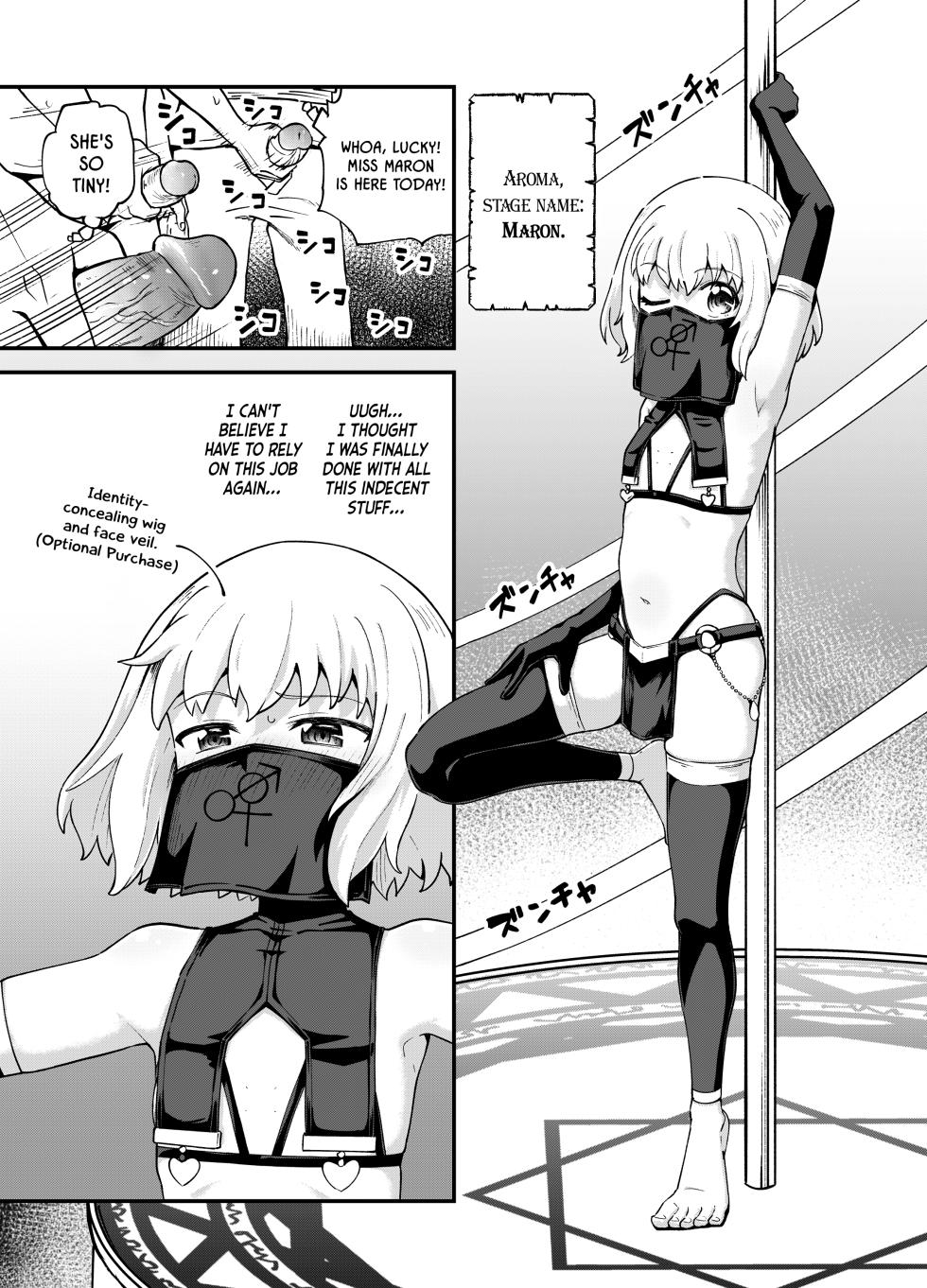 [Tonkotsu Fuumi (Poncocchan)] Minarai Mahoutsukai Minuki-ya de Hataraku | Apprentice Mage Working at a Peep Show [English] [Castle TL] [Decensored] [Digital] - Page 20