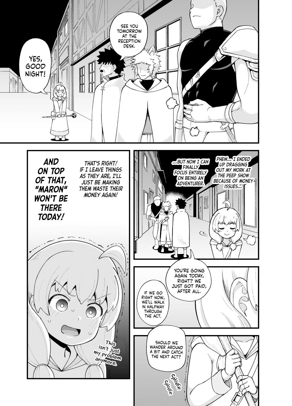 [Tonkotsu Fuumi (Poncocchan)] Minarai Mahoutsukai Minuki-ya de Hataraku | Apprentice Mage Working at a Peep Show [English] [Castle TL] [Decensored] [Digital] - Page 34