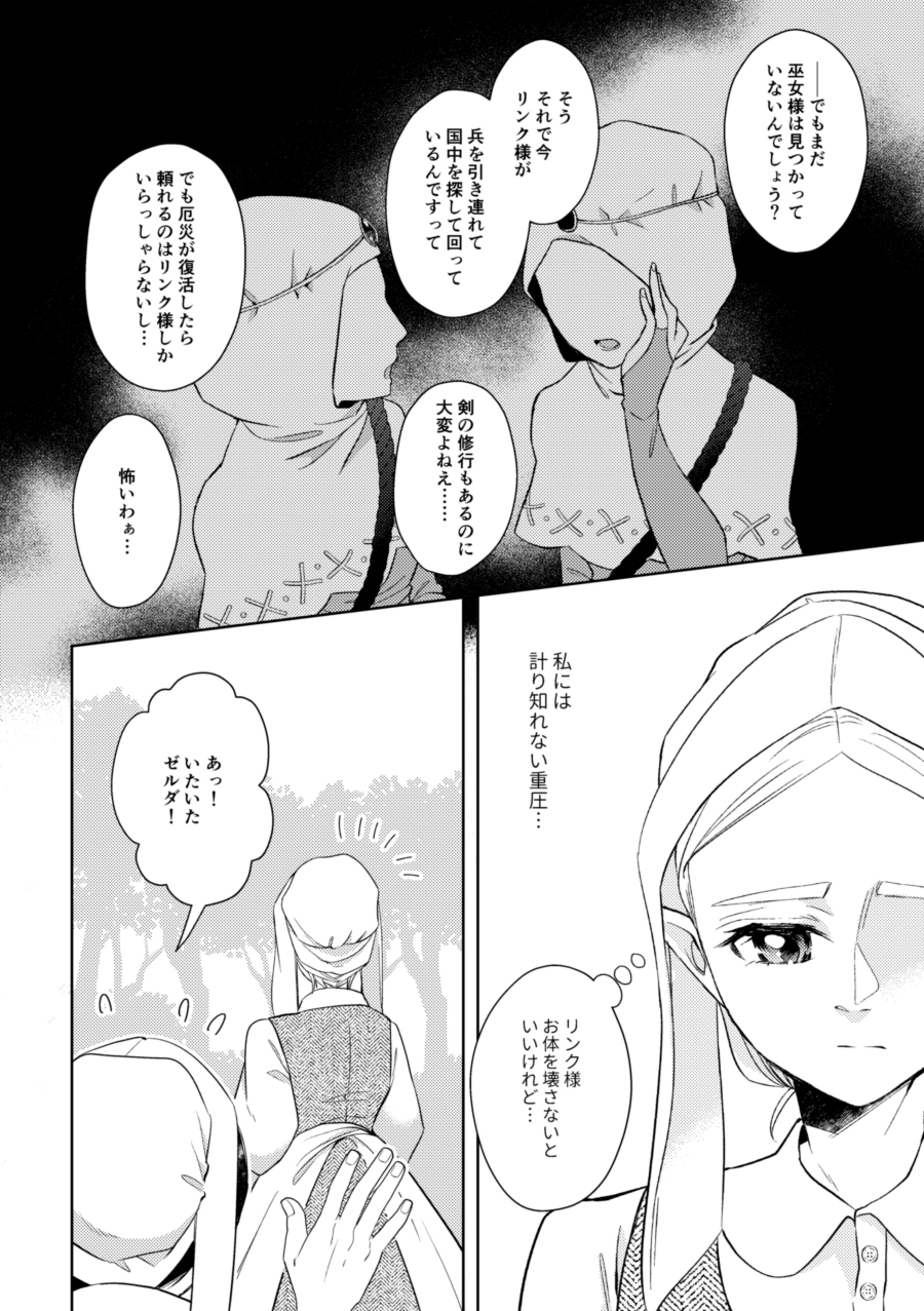 [mau ̄][Link x Zelda] Thus Fate Knocks at the Door [Web Reprint](The Legend of Zelda) - Page 15