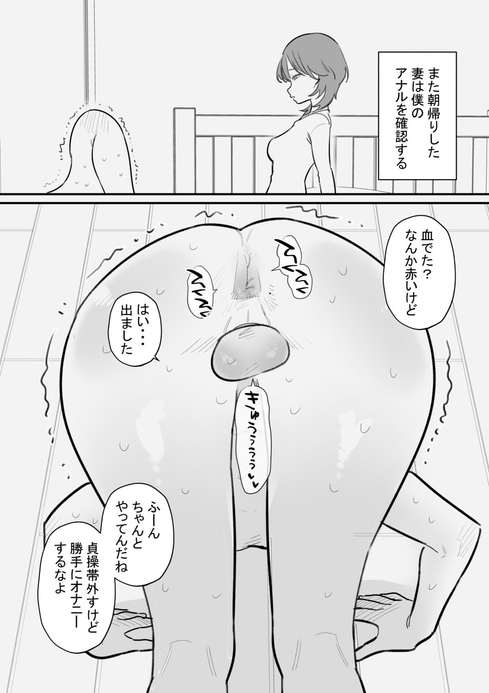 [蜂蜂蜂]妻にボコボコにされたいマゾ旦那の寝取らせ計画 - Page 15