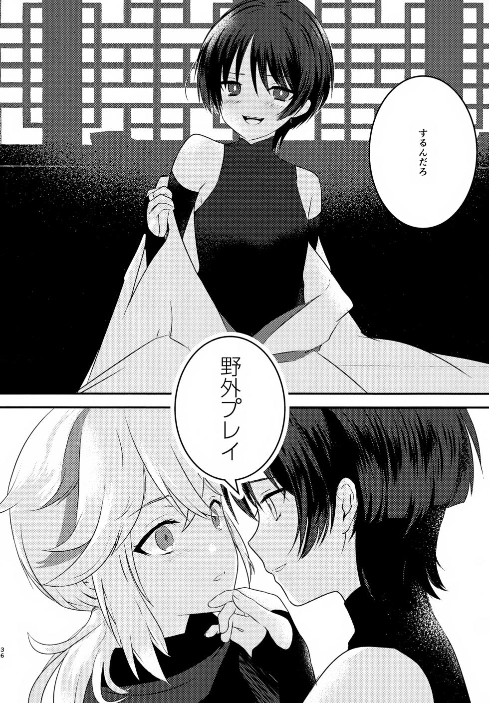 [Rikuriku (Riku)] Kaze no Manimani (Genshin Impact) - Page 35