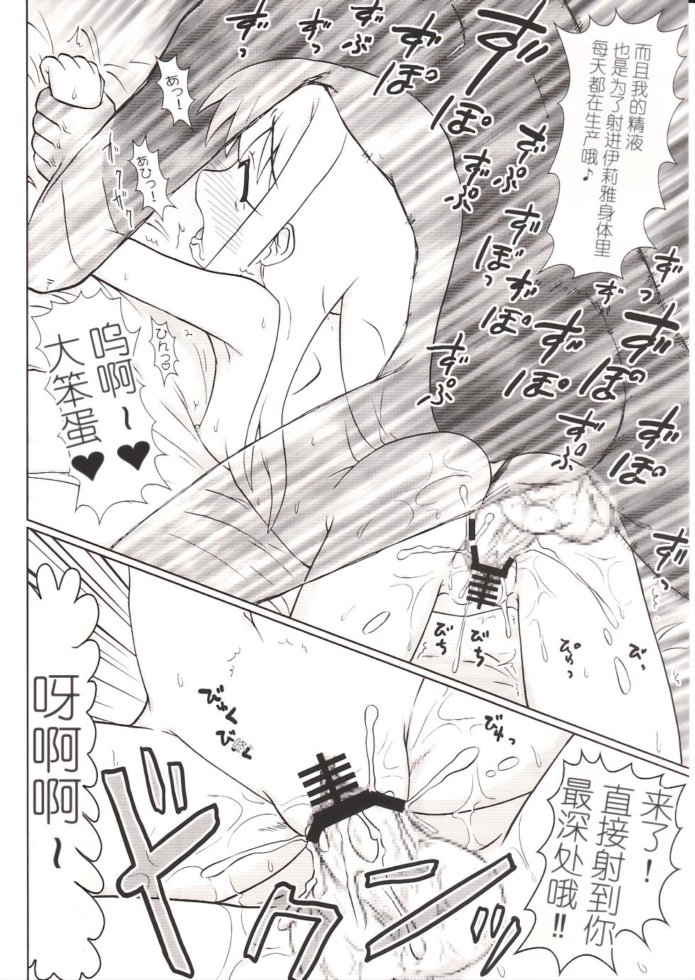 (C73) [PNO Group (Hase Yuu)] Illya with SellaLeys-bun Hokan Keikaku!!! (Fate/stay night) [Chinese] - Page 35