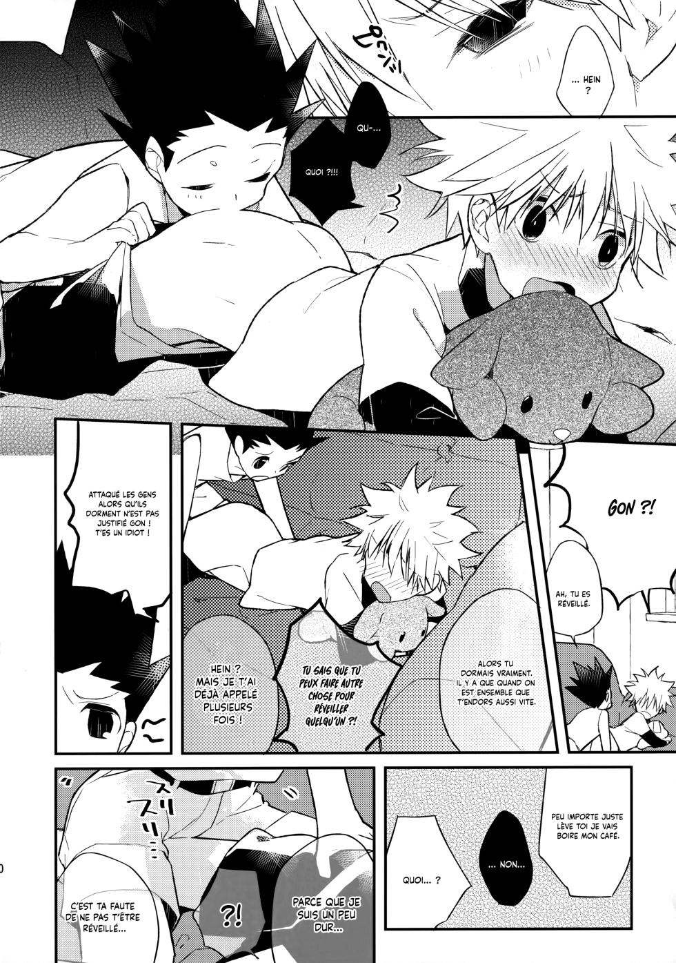 [Shippuudotou (Tsune Yoshi)] À la fin de notre journée (Hunter X Hunter) [French] {Hadess} {Les Poroïniens} - Page 9
