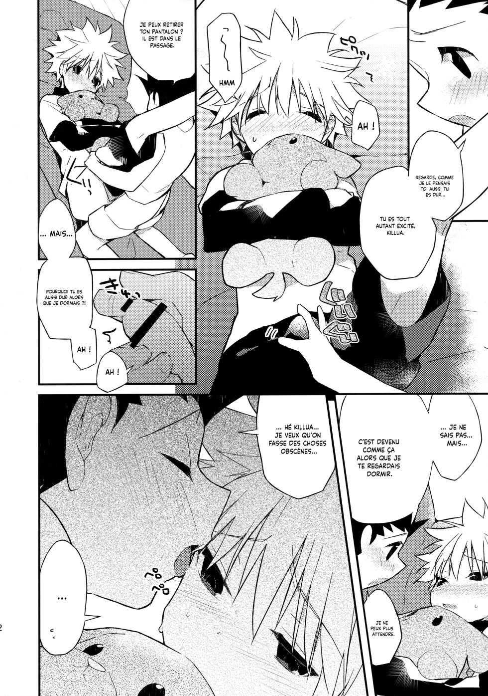 [Shippuudotou (Tsune Yoshi)] À la fin de notre journée (Hunter X Hunter) [French] {Hadess} {Les Poroïniens} - Page 11