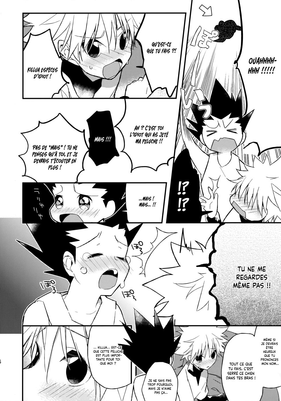 [Shippuudotou (Tsune Yoshi)] À la fin de notre journée (Hunter X Hunter) [French] {Hadess} {Les Poroïniens} - Page 15