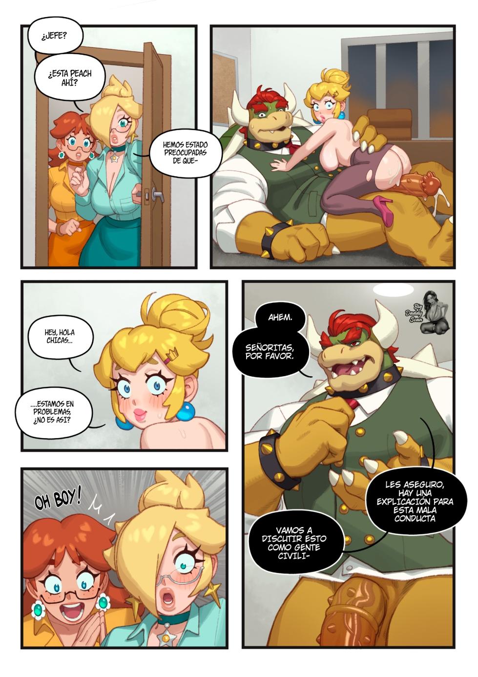 [Rizdraws] Office Affair｜Asuntos De Oficina (Super Mario Bros.) [Spanish] [BigDaddy Scan] - Page 16