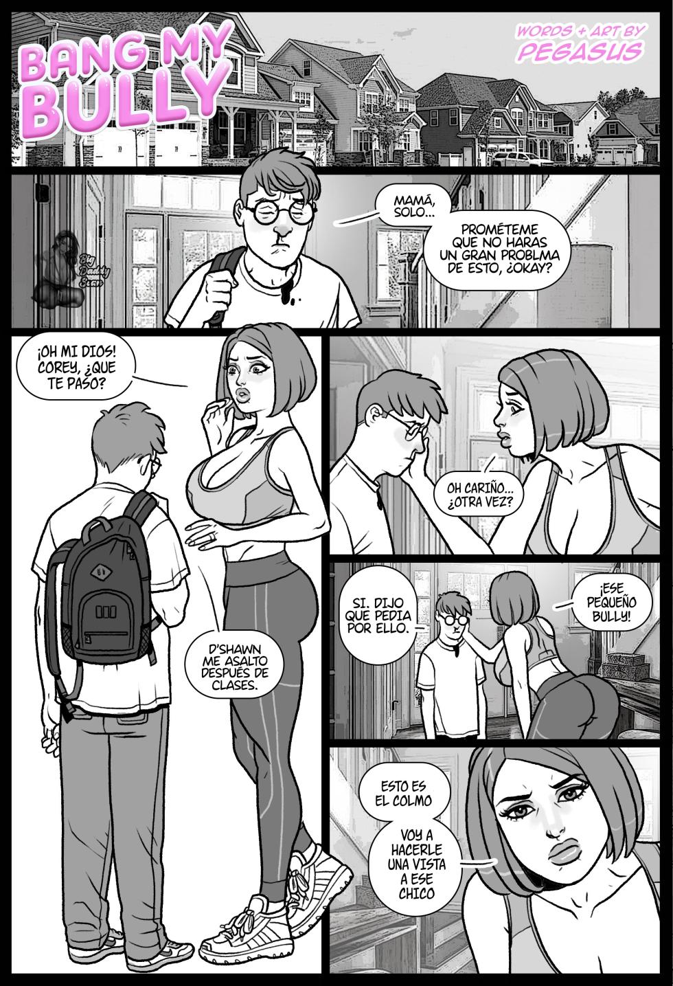 [Pegasus] Bang my Bully #1 [Spanish] [BigDaddy Scan] - Page 1