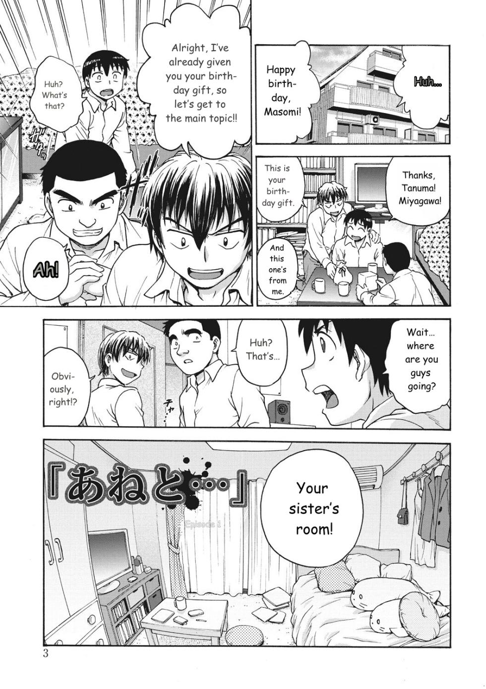 [Funabori Nariaki] Ane to... - SISTER AND BROTHER [English] [AI MTL] [Digital] - Page 3