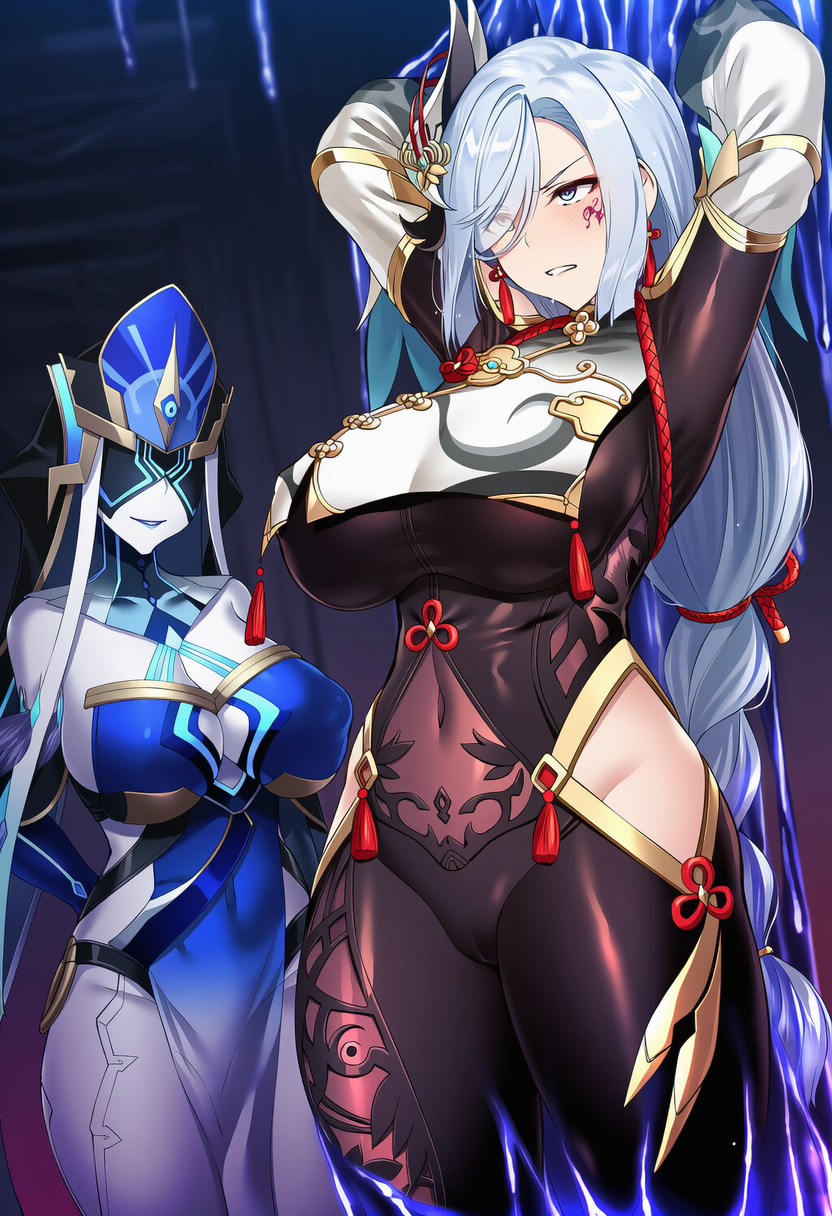 [Nepunep] Mirror Maiden Corrupting Shenhe [AI-Generated] - Page 8