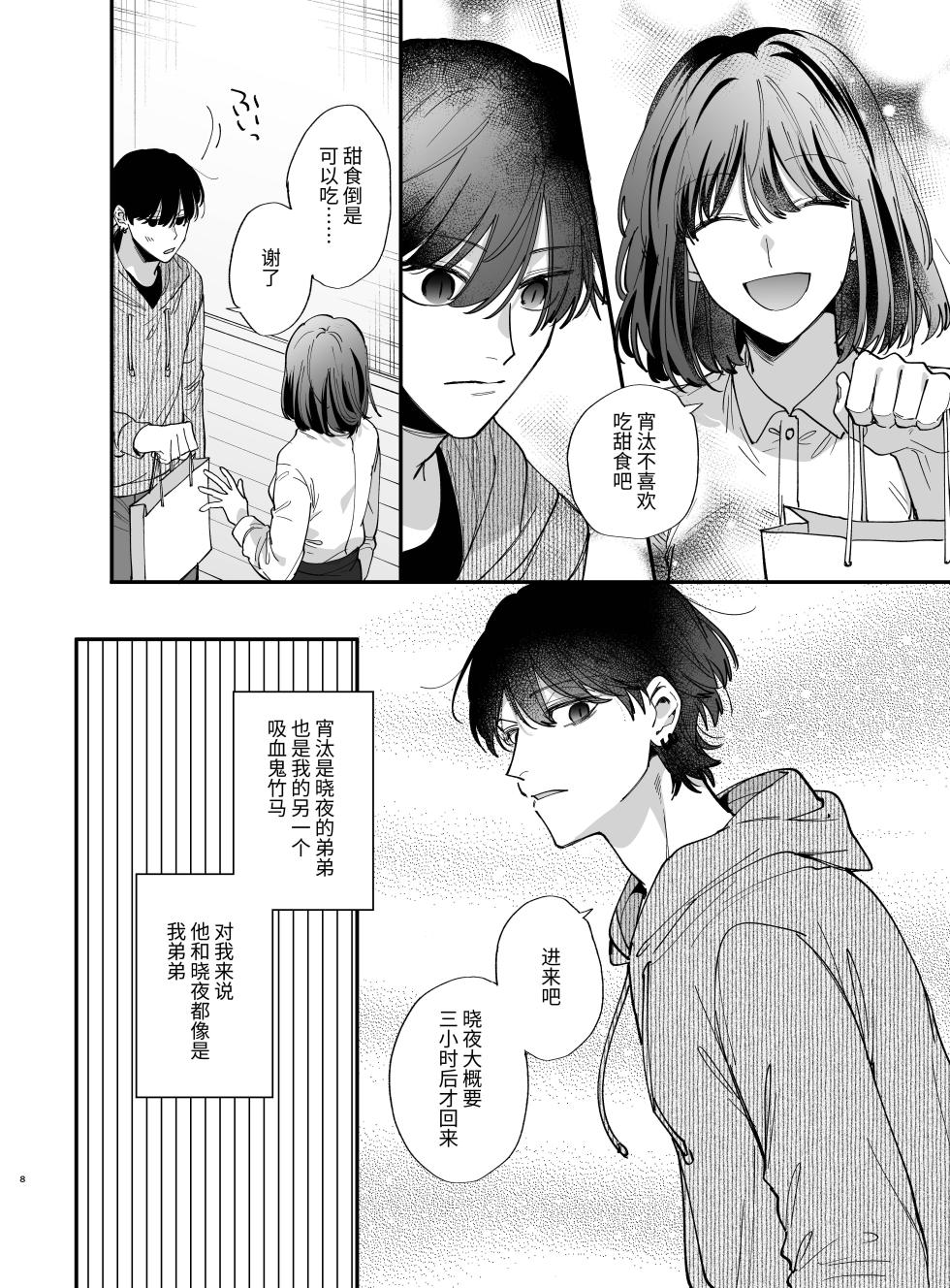 [Umenegi Daimyoujin (Umekoppe)] Nekokaburi Kyuuketsuki ni Hone no Zui made Tabetsukusareru 2 - Page 8