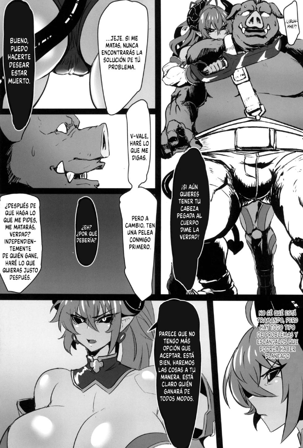 (C101) [Mousou Hunter (Exabyte)] Zettai Fukujuu Shinra Yuugi 2 (Shinrabansho) [Spanish] - Page 11
