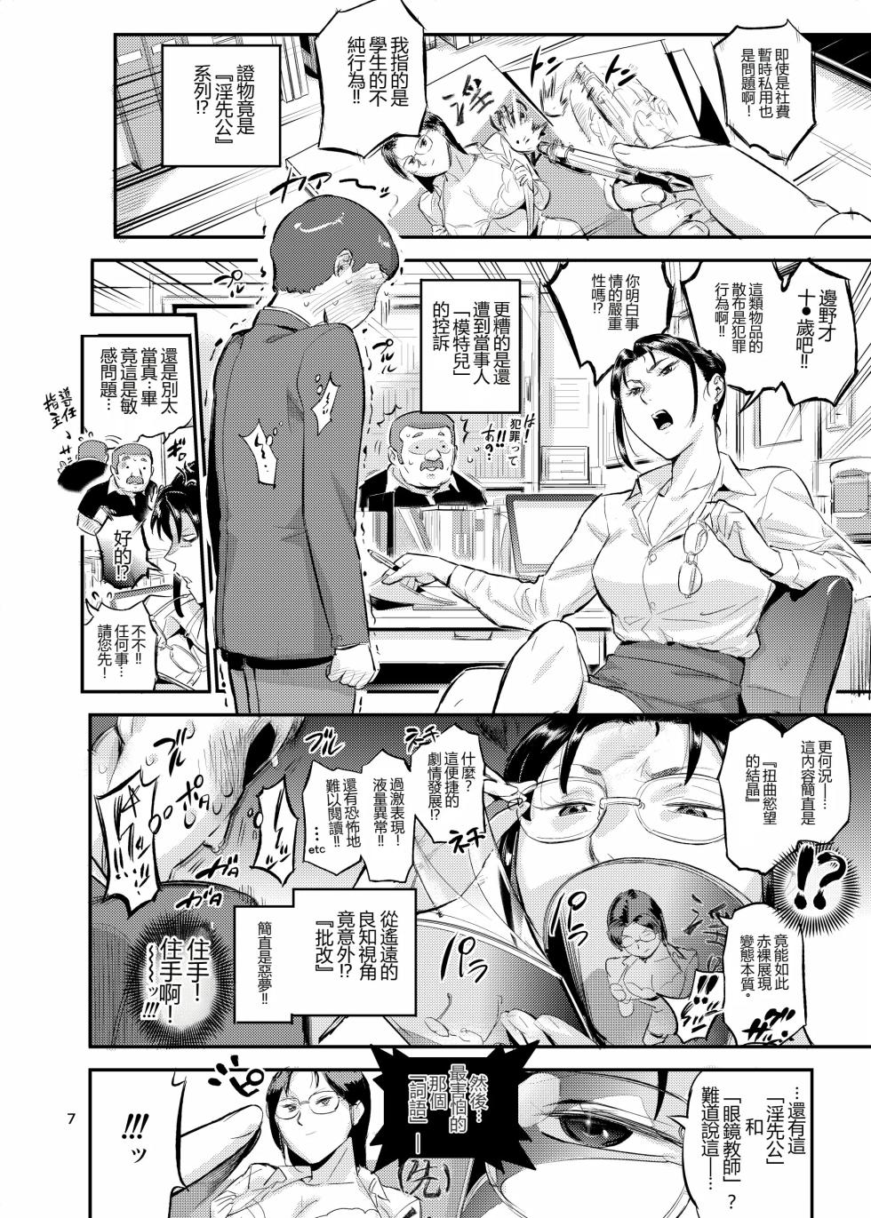 VOLVOX_O_p_com_Seikatsu_Shidou_no_Matsunoha_wa_Niranda_Seito_o_Kutteiru! - Page 8