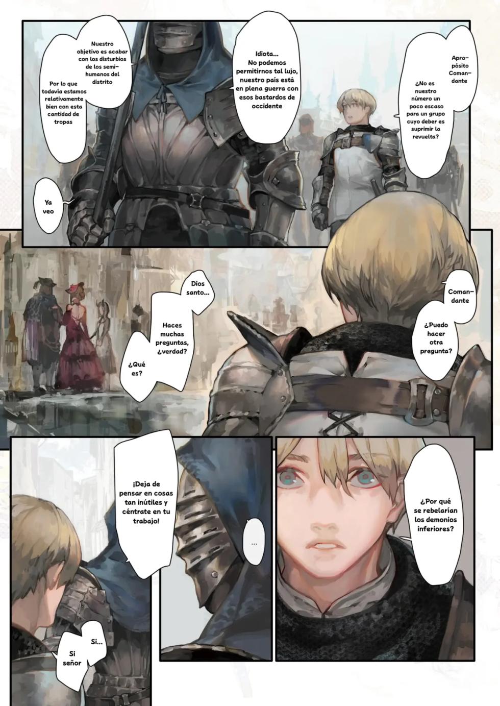 [Aoin no Junreibi (Aoin)] Nozomu Fukujuu Nozomanu Shihai | El Deseo de la Sumisa de ser Dominada [Spanish] [Blacklabel Scan] [Digital] - Page 4