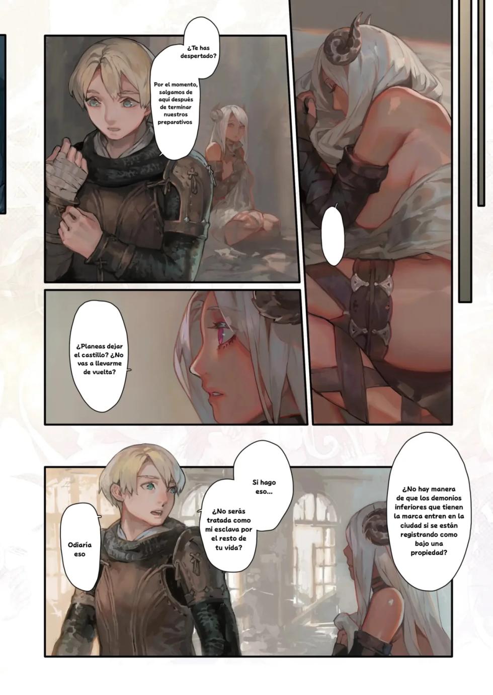 [Aoin no Junreibi (Aoin)] Nozomu Fukujuu Nozomanu Shihai | El Deseo de la Sumisa de ser Dominada [Spanish] [Blacklabel Scan] [Digital] - Page 21