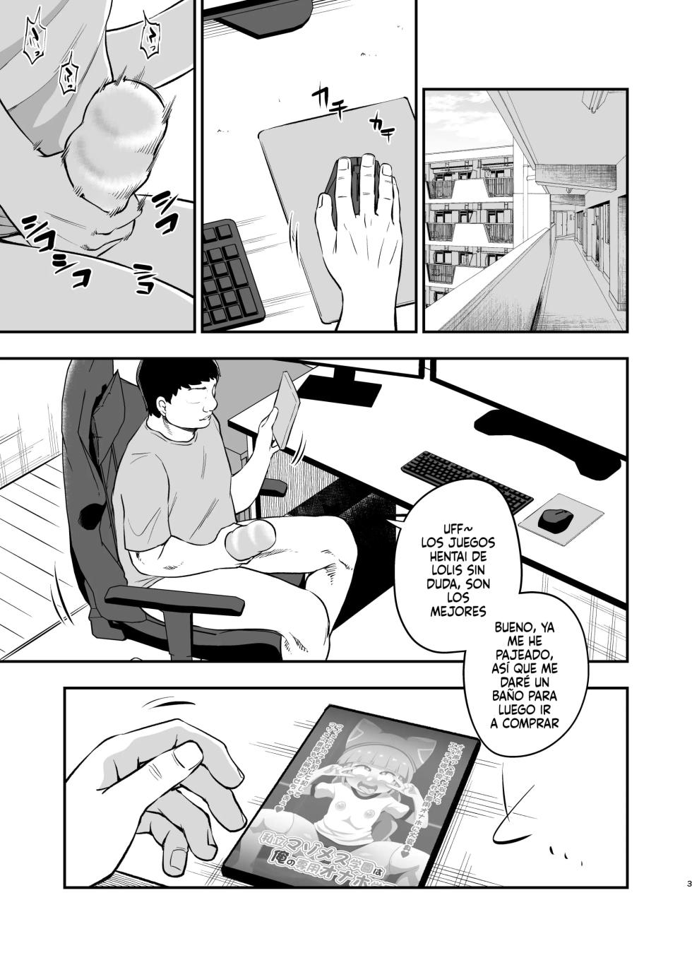 [Happiness Milk (Obyaa)] Otonari-san no Onaho ni Narimashita｜Me convertí en el juguete sexual de mi vecino [Spanish] [P7Neko] [Digital] - Page 2
