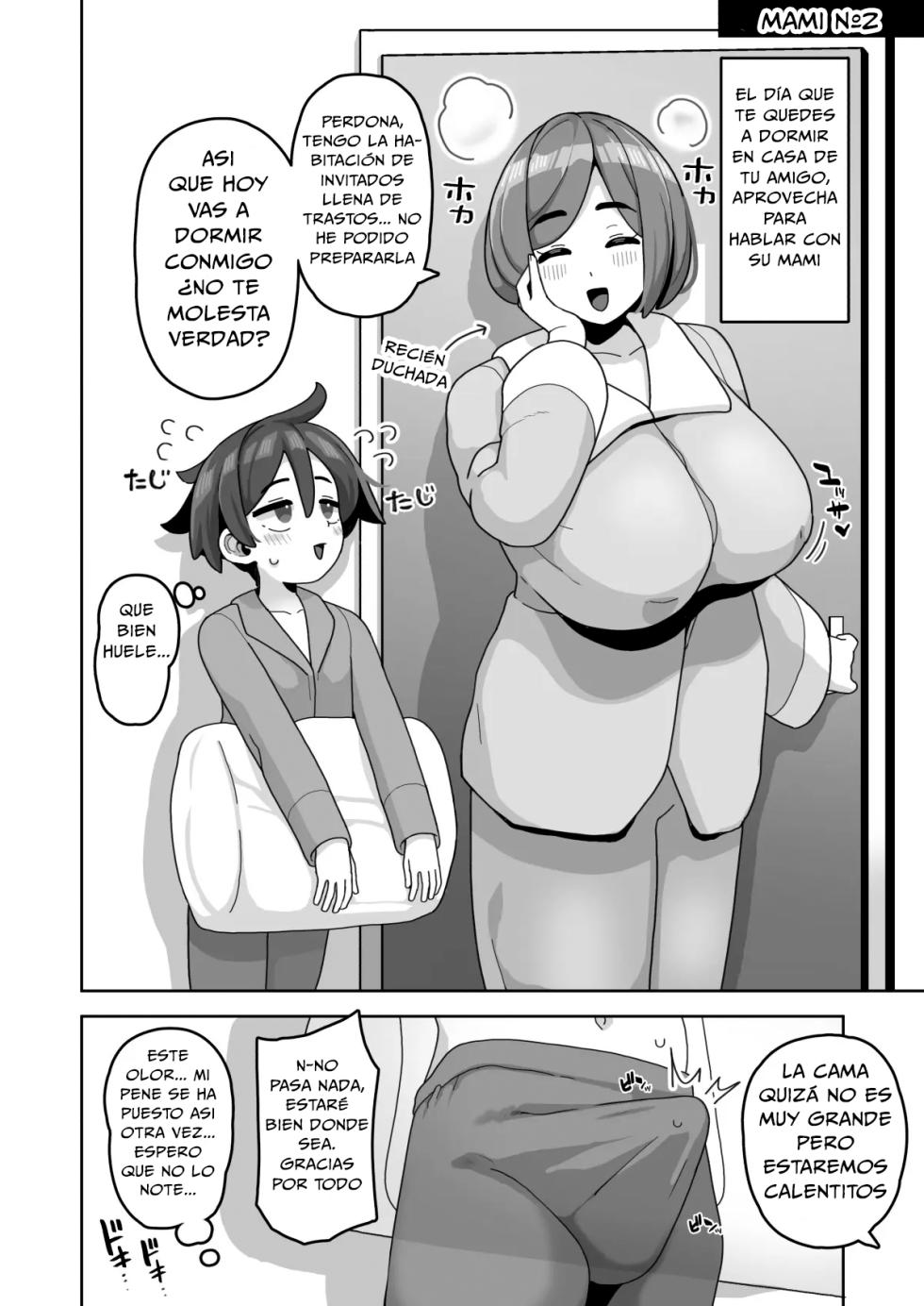 [Sasanoha Toro] Okaa-san Sedai no Toshiue Mama-san to Nama H Shite Haramasechau Hon 3 [Spanish] [Digital] - Page 9