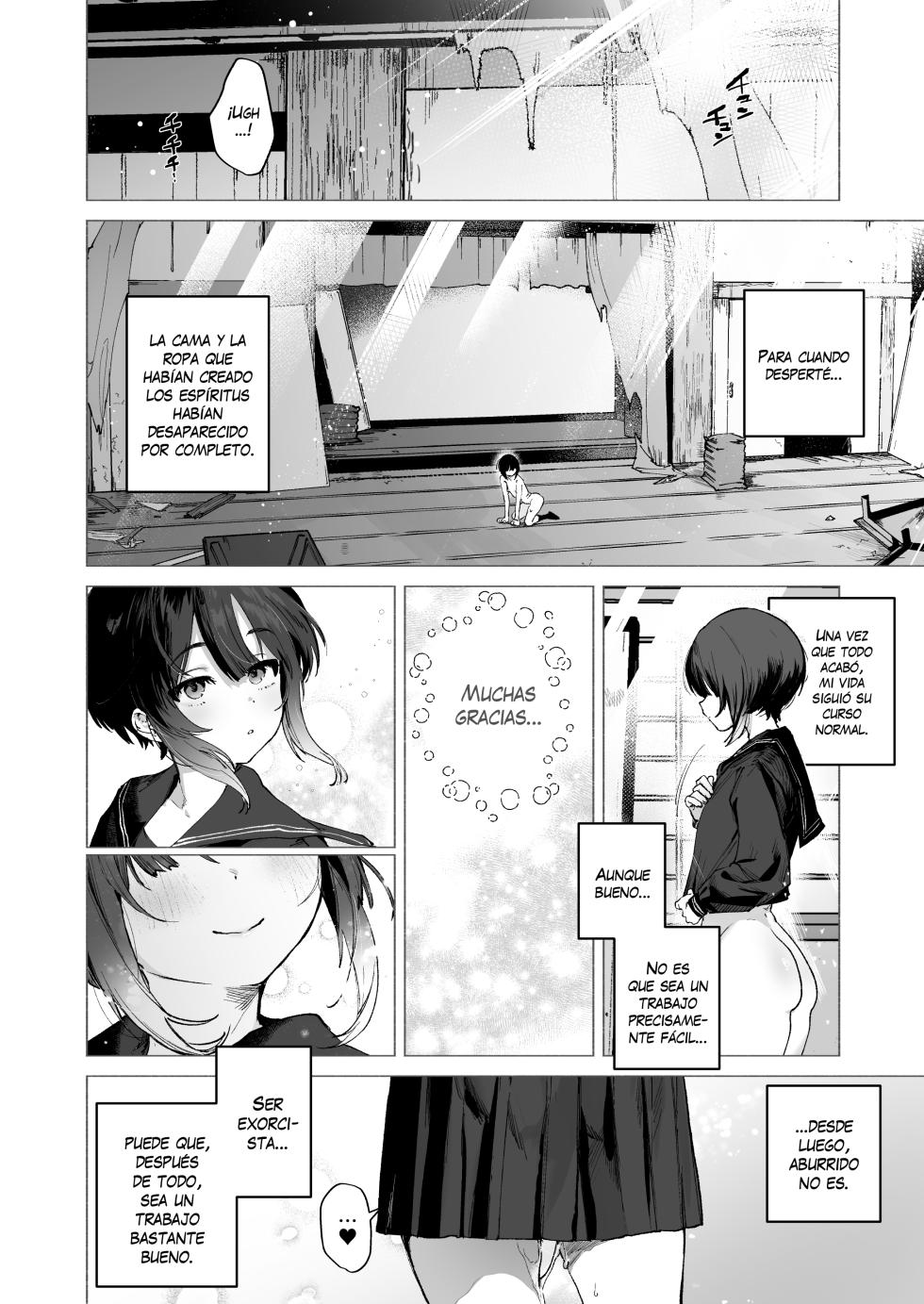 [I'm moralist (Nikubou Maranoshin)] Nie no Shoujo Taimashi wa Muteikou ~Hontou wa Kairaku ni Yowakute Se ga Hikukute Sukoshi Shiri ga Dekai~｜La Exorcista Virgen de la Ofrenda esta Indefensa ~Pero la verdad es que es algo enana, de gran culo y, sobre todo, muy débil al placer~ [Spanish] [Erwin Pry] [Digital] - Page 35